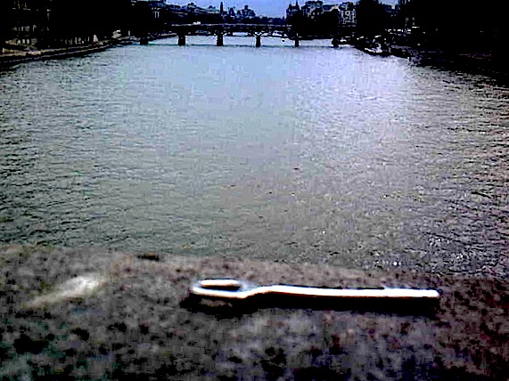 clé pont des arts