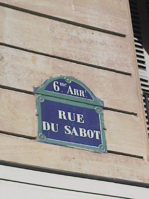 rue du sabot