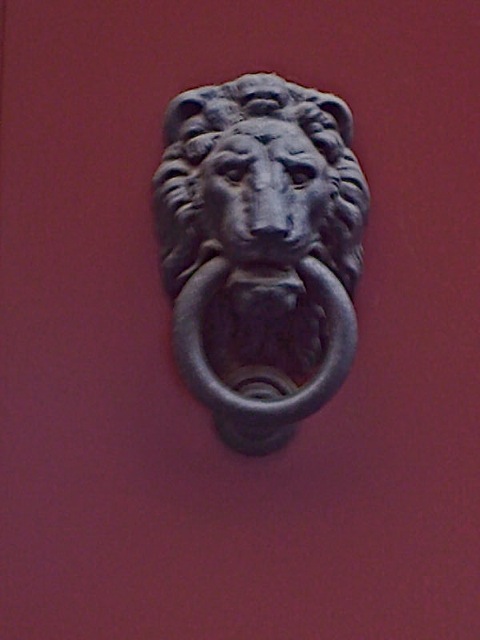 Lion heurtoir 4
