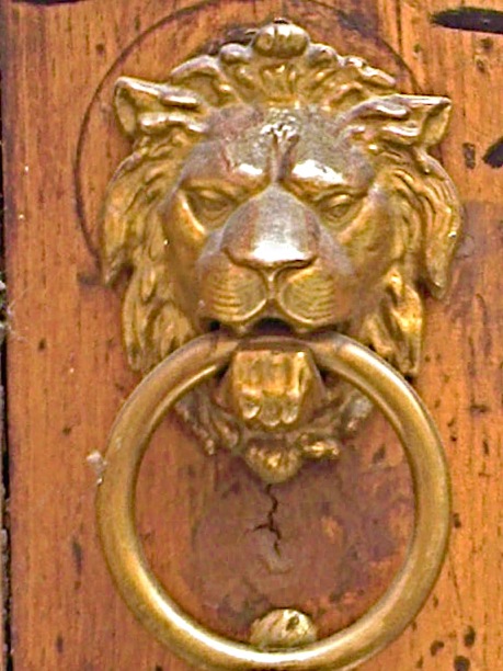 lion heurtoir 7