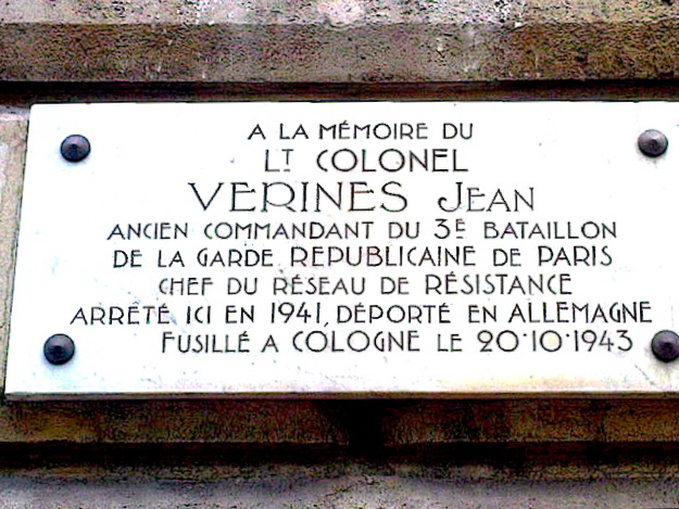 plaque jean verines