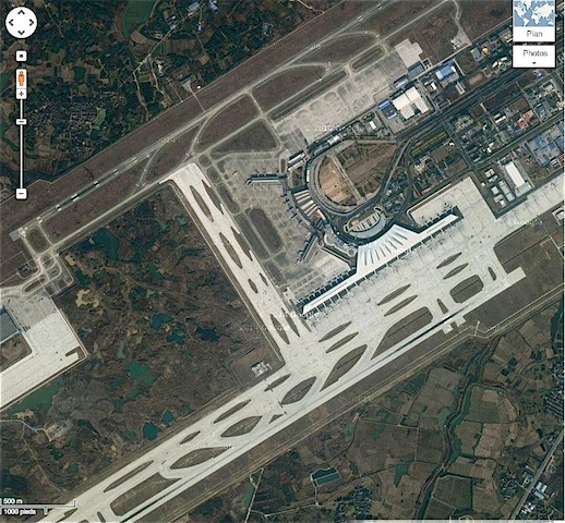 aéroport Nankin (chine)